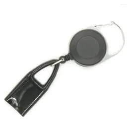 Keychains Lighter Holder Sleeve Clip Protective Cover Smoking Accessories With Retractable Keychain 40Pcs