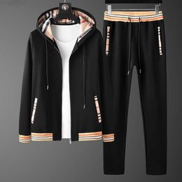 Designer Mens Tracksuits Long Sleeve Full Zipper Jogging Suits Letters Embroidery Sweatsuit Sets Track Hoodie Jackets Sweatpants 2 Pieces Outfit m to 4xl MultipleY