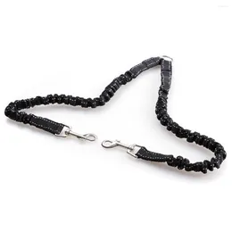 Dog Collars Strap Double Headed Rope Pull Retractable Towing Pet Cushioning