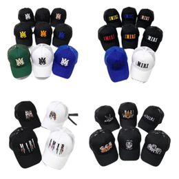 Nuovo cappello da baseball ricamato Cotton Cotton Summer Motch Regolable Fashion Couple Casual Hip Hop Outdoor Cappello