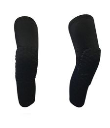 Honeycomb basketball knee pads sport volleyball football safety training kneecap EVA support protector leg warmers5885712