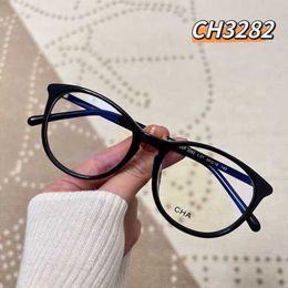 2024 fashion OFF Luxury Designer New Men's and Women's Sunglasses Off Plain Face Glasses Mirror Round Frame Dark Net Red Eye