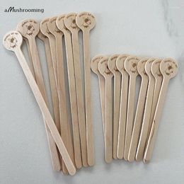 Coffee Scoops 100pcs Custom Engraved Wooden Cocktail Stirrers Wood Whisky Swizzle Stir Sticks For Wedding Bridal Shower Birthday Party