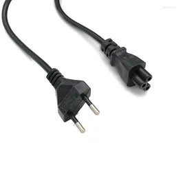 Computer Cables 1M EU Plug Universal Laptop Charger Power Adapter Cord Cable For Supply Monitor And TV Safety Type F