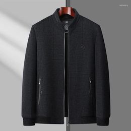 Men's Jackets Autumn And Winter Thickened Casual Lapel Fashionable Cotton Jacket