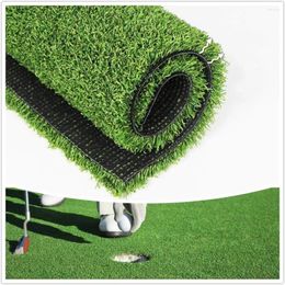 Decorative Flowers Synthetic Grass For Outdoor Multi-use Artificial Rug Turf Carpet Mat Decoration Green Plant Lawn Miniature Fake Gras