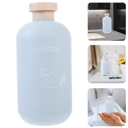 Liquid Soap Dispenser 3 Pcs Lotion Bottles Empty Plastic Shampoo Lids Travel Toiletries Filling