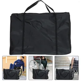 Chair Covers Foldable Wheelchair Tote Travel Case 600d Oxford Cloth Folding Storage Container