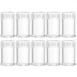 Storage Bottles 12pcs Empty Loose Powder Boxes Small Containers Cosmetics Cases With Holes(5ml)