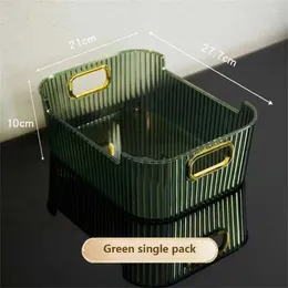 Storage Boxes Light Luxury Desktop Lipstick Makeup Organiser Box Acrylic Dressing Comb Table Skin Care Products Under Sink Bathroom