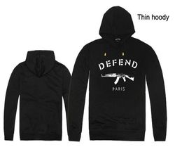 2018 spring and autumn new arrival defend hoody men and women love thin sweatshirts men hip hop hoodies good quality plus size7123356