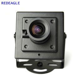 Cameras REDEAGLE 700TVL CMOS Wired Mini Box CVBS CCTV Security Camera with Metal Body 3.6MM 2.8MM 6MM Lens Optional