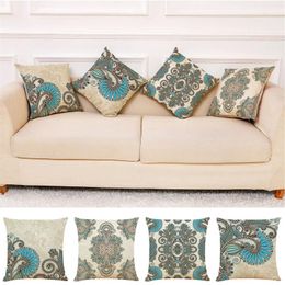 Pillow Case Cushion Decor Home Kit Cover Throw Pillowcase 4pcs Family Textiles