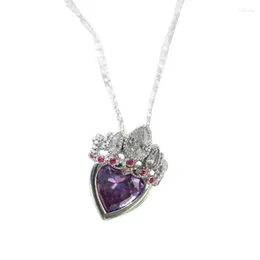 Pendant Necklaces Heart Necklace Jewelry Choker Alloy Material Party Gift For Teens Women Girlfriends