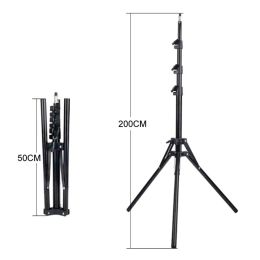 Monopods Tripod 200cm Photography Light Stand Anchor Douyin Live Tripod 2m Floorvideo Filming 1/4 Mobile Phone
