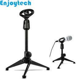 Monopods Desktop Mini Tripod with Holder for Microphones Live Streaming Bloggers Mount Stands for MIC