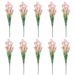 Decorative Flowers Flower Decoration Party Props Fake Violet Ornament For DIY Faux Artificial Plants