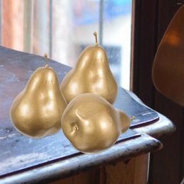 Party Decoration 5 Pcs Simulation Pear Model Artificial Fruits For Lifelike Dining Table