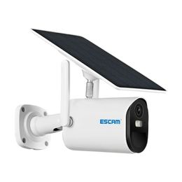 ESCAM QF490 1080p Cloud Storage 4G SIM Karten Batterie PIR Alarm IP IP -Kamera mit Solarpanel Full Color Night Vision Two -Wey AudioFor Solar Panel IP IP -Kamera