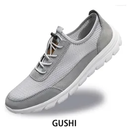 Casual Shoes Top Quality Mesh Men Lace Up Fashion Sneakers Summer Cool Breathable Comfortable Outdoor Footwear Zapatos De Hombre