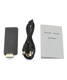 Male to Female for PS2 Display to HD Converter Audio Video Convert 35mm Adapter for PS2 with Retail box1944887