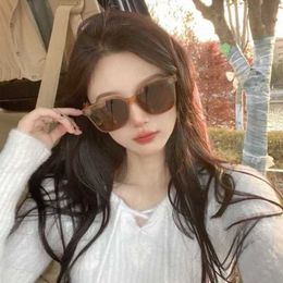 2024 Top designers 10% OFF Luxury Designer New Men's and Women's Sunglasses 20% Off Xiaoxiangjia's plate box 0737 online red street photography of the same Korean fashion