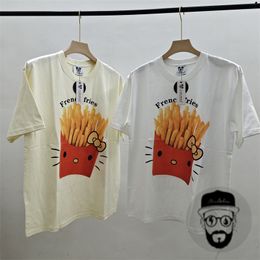 Printed T-shirt Cotton Round Neck Men's and Women's Top Tee 2024 Real Photos T shirts