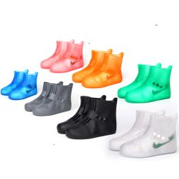 Accessories Water Shoes High Quality Rain Boots Waterproof Nonslip Padded Water Shoes Rainy Day Men and Women Children Rubber Shoes Cover