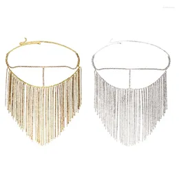 Hair Clips M2EA Long Tassels Mask Wedding Decorations Fashionable Party Accessory