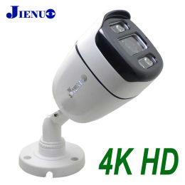 Cameras JIENUO 4K HD AHD Camera CCTV Security Surveillance System 1080P 5MP Outdoor Waterproof Infrared Night Vision TVI Home Bullet Cam
