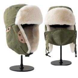 Hats Earflap Winter Hats Men Women Hunting Hat with Mask Ear Flaps Winter Elmer Fudd earflap trapper hunting ski hat