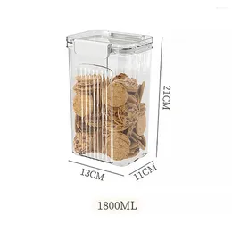 Storage Bottles Capacity Food Jar For Dry Goods Airtight Sealing Container Kitchen Supplies