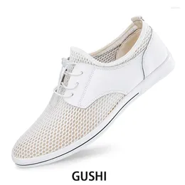 Casual Shoes Fashion Elegant Luxury Classic Mesh Top Quality Lace Up Breathable Comfortable Outdoor Footwear Zapatos De Hombre