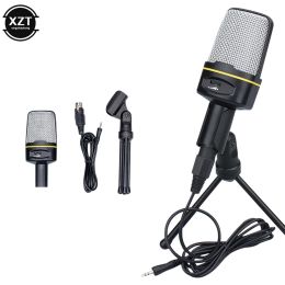 Microphones SF920 Microphone Condenser Professional Record Microphone 3.5mm Plug and Tripod Gaming Streaming Studio YouTube Video Microfon