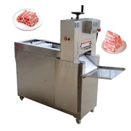 Stainless Steel Frozen Meat Slicer Mutton Roll CNC Double Cut Lamb Roll Machine Lamb Beef Cutting Machine