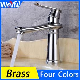 Bathroom Sink Faucets Basin Faucet Black Single Handle Brass Toilet Hole And Cold Water