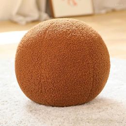 Pillow INS Simple Three-dimensional Spherical Throw Sofa Living Room Back Bay Window Moon Donut Home Decoration