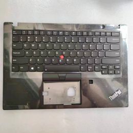 Cards New Original for Lenovo ThinkPad T490s Palmrest cover with Backlight keyboard 02DM407