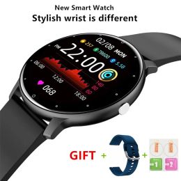 Watches New Smart Watch Ultrathin HD Screen Fitness Exercise Heart Rate Sleep Monitoring Men and Women Fashion Smartwatch Android IOS