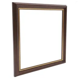 Frames Vintage Decor Retro Wall Hanging Picture Frame For Canvas Floating Oil Painting Prints Printing Po