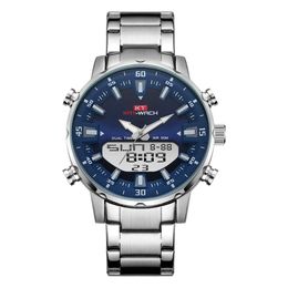 82 Kat-Wach Hot, продавая модные светодиодные Quartz Precision Steel Band Waterpronation Men's Men's 34