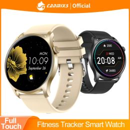 Watches CanMixs KC08 Smart Watch Women Full Touch Screen Fitness Tracker IP67 Waterproof Bluetooth Smartwatch Men For Android iOS Phone