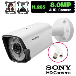 Cameras 4K Analogue HD Video Surveillance Camera Outdoor Face Recognition AHD CCTV Security Camera BNC 8MP H.265 XMEYE Monitoring Cam 5MP