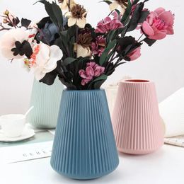 Vases Blue Functional And Decorative Flower Pot For Home Office Elegant Decoration Flowers