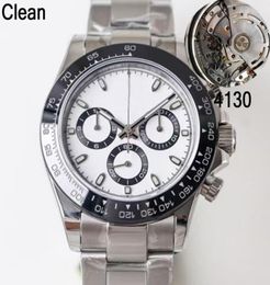 15 Styles TOP Clean factory V11 Deluxe watch mens Sapphire Chronograph watches ETA 4130 Ceramic bezel 116500 model 904L stainless 6800148