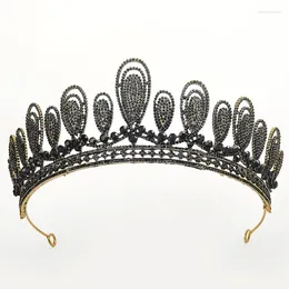 Hair Clips Baroque Bridal Crown Retro Crystal Princess Birthday Headband Wedding Accessories Wholesale Headwear -selling