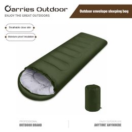 Gear Outdoor Envelope Sleeping Bag Warm Travel Camping Tent Bed Accessories Hollow Cotton Adult Sleeping Bag Camping Equipment