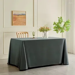 Table Cloth Conference Office El Events Exhibition Rectangular Tablecloth Solid Color