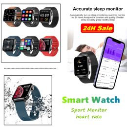 Watches E86 Smart Watch Women Body Temperature ECG Heart Rate Blood Pressure Sleep Monitor Smart Bracelet Pedometer Sports Smart Band