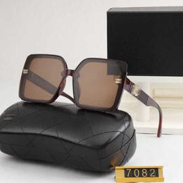 quality fashionable luxury designer sunglasses New Xiangjia Same Style High Definition Fashion Large Box Show Face Small Sunglasses